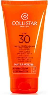 Collistar Ultra Protection Tanning Cream Face - Body SPF 30 Zonnecreme 150 ml
