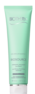 Biotherm Biosource Normale tot gecombineerde huid Reinigingsschuim 150 ml