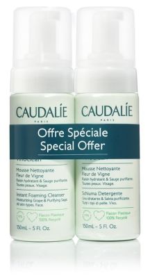 Caudalie Vinoclean 2 st Gezichtsreinigingsmousse Alle huidtypes