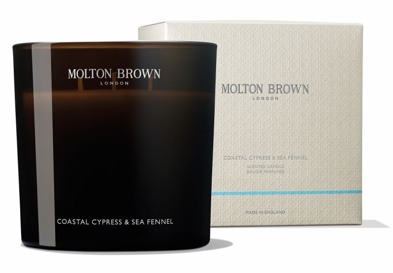 Molton Brown Coastal Cypress & Sea Fennel  Geurkaars 190 gr