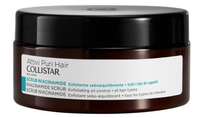 Collistar Attivi Puri Hair Niacinamide Scrub Exfoliating Oil Control Haarscrub 250 gr