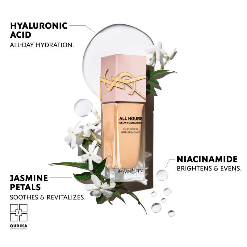 Yves Saint Laurent All Hours Glow  Foundation MC5