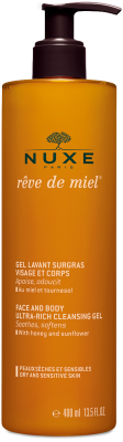Nuxe Rêve de Miel® 400 ml Reinigingsgel zz - Droge tot kwetsbare huid