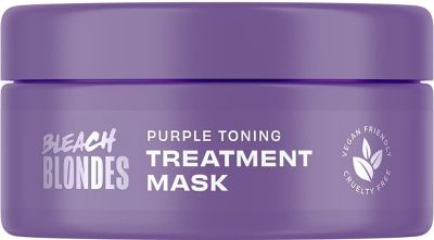 Lee Stafford Bleach Blondes Purple Toning Treatment Mask Haarmasker 200 ml